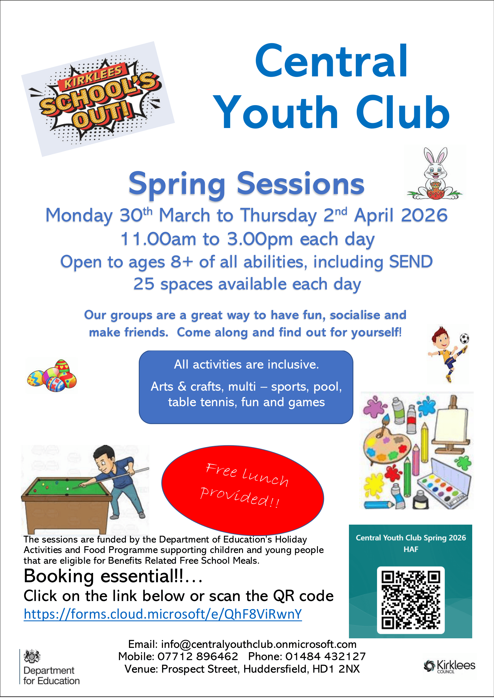 Spring 2026 HAF Programme